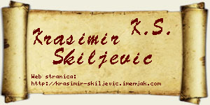 Krasimir Škiljević vizit kartica